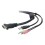 Belkin OmniView KVM Cables for SOHO Series with Audio, 15ft., USB/DVI